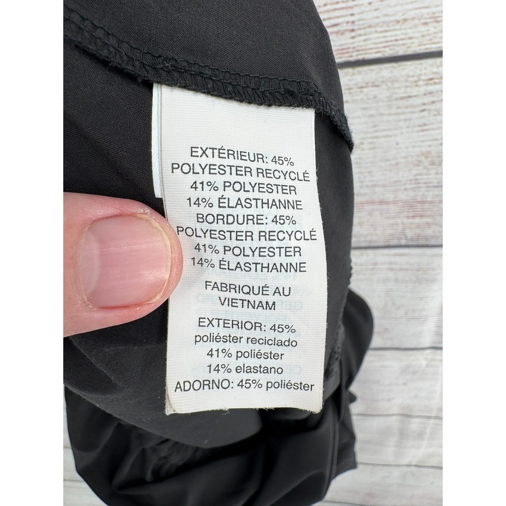 Vuori Villa Utility Romper Women Large Black Cargo Henley VW3137 - Picture 4 of 7